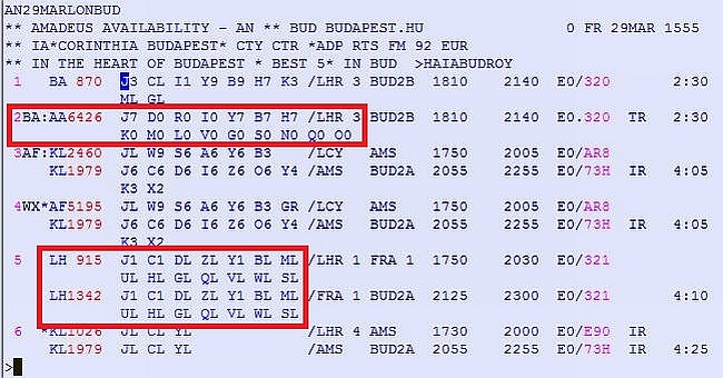 Ezt latjuk, amikor egyetlen hely sincs