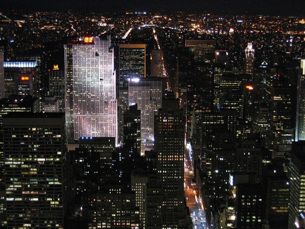 The City never sleeps