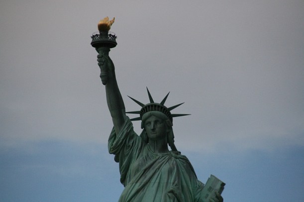 A Szabadságszobor, New York jelképe