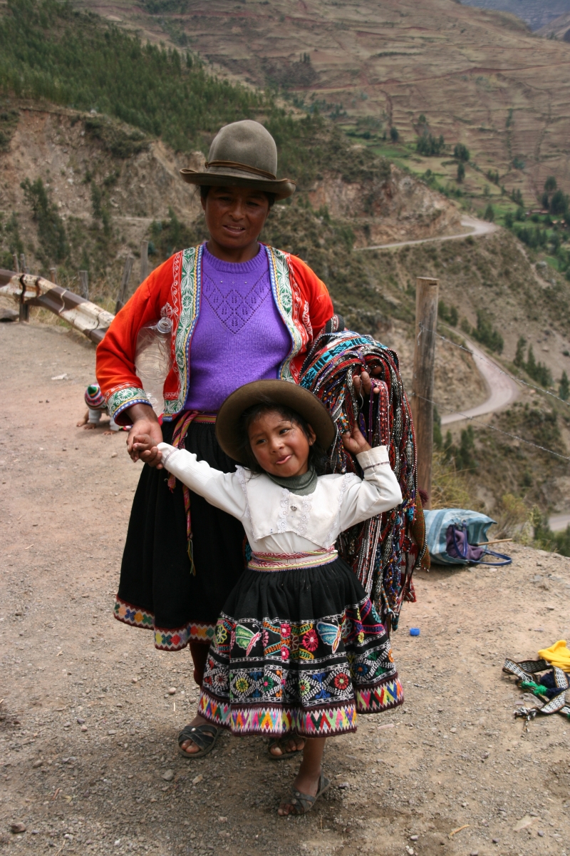 Anya gyerekkel - itt még nem kínai szuvenírt árulnak
